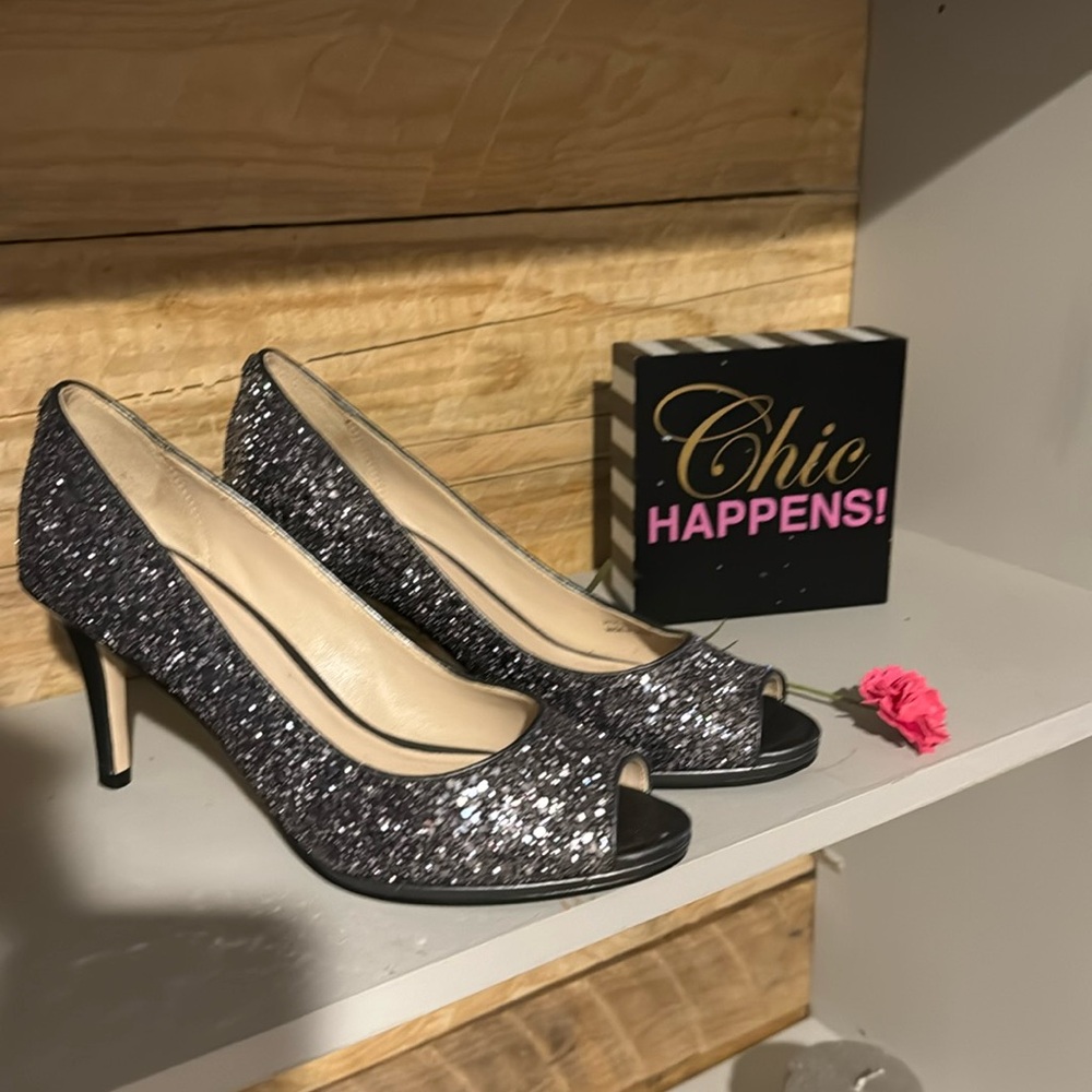 Gently Used Cole Haan PeepToe Pump Size 8